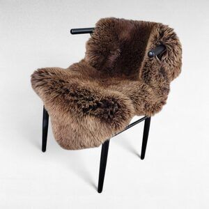 Plush Ginger Brown Luxury Sheepskin 48" x 32"